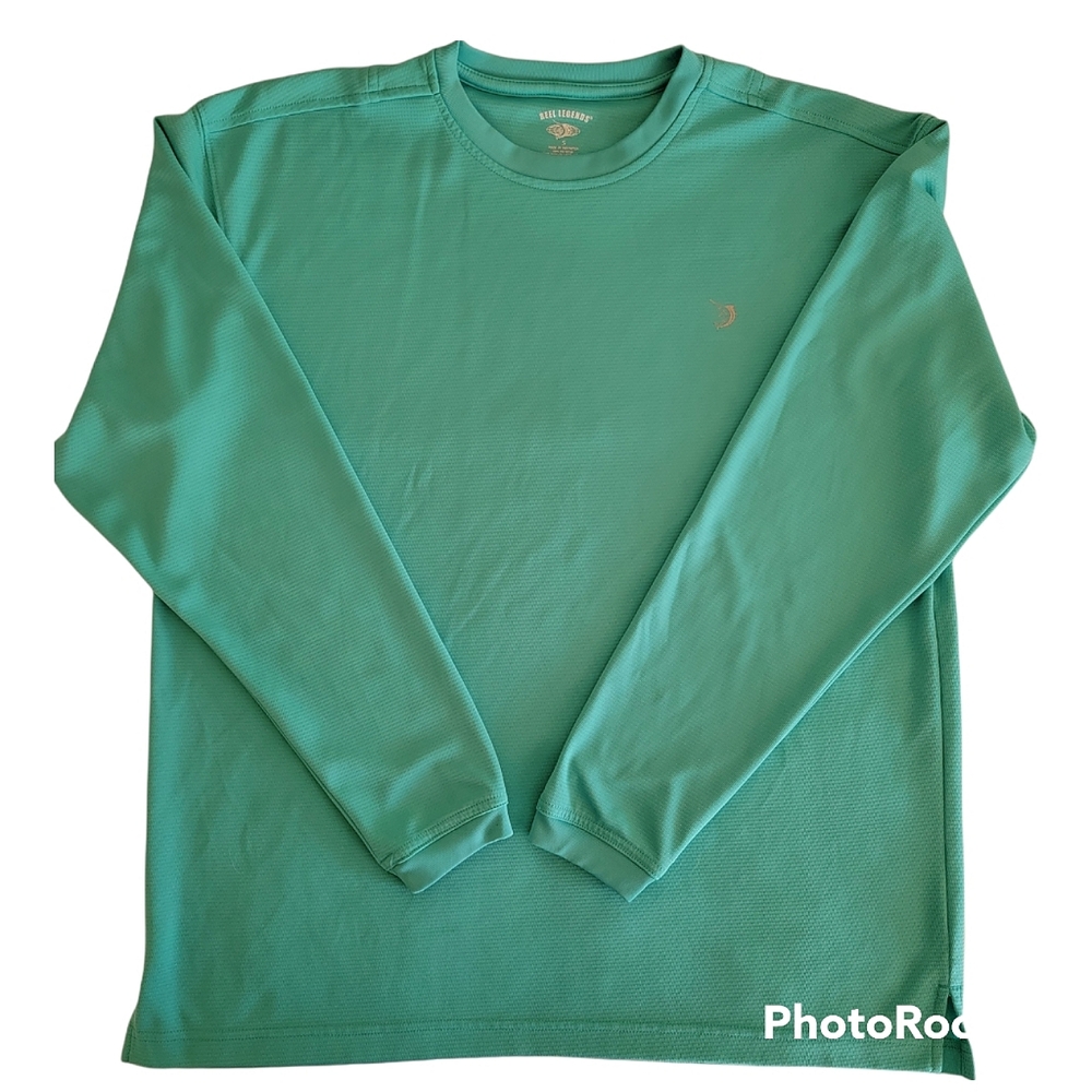 Reel Legends Aqua Fishing Shirt Men's